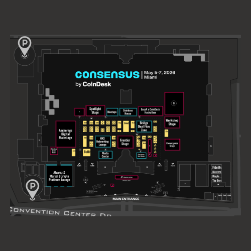 Consensus Miami 2026 interactive trade show floor plan
