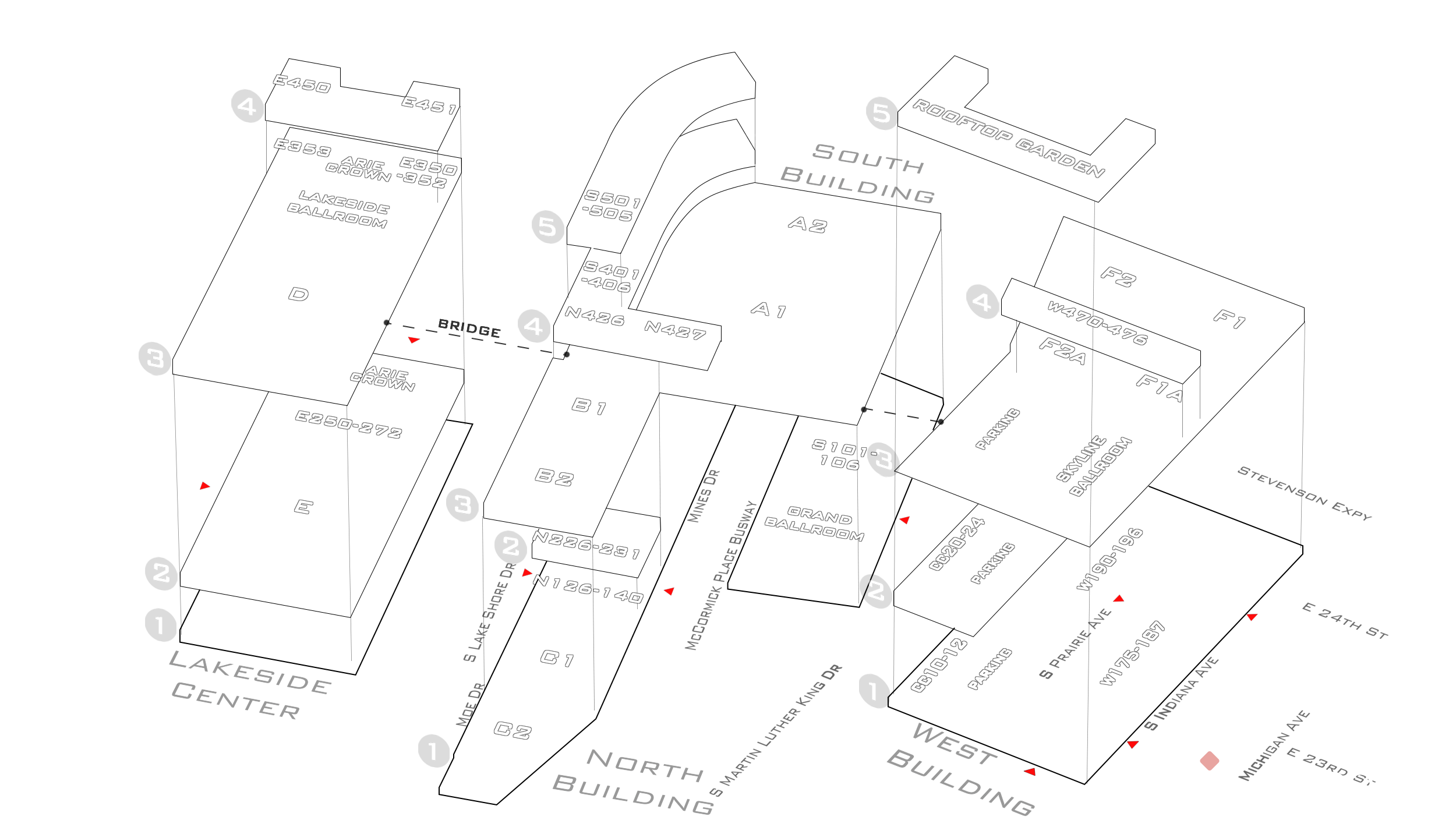 McCormick Place floor plan